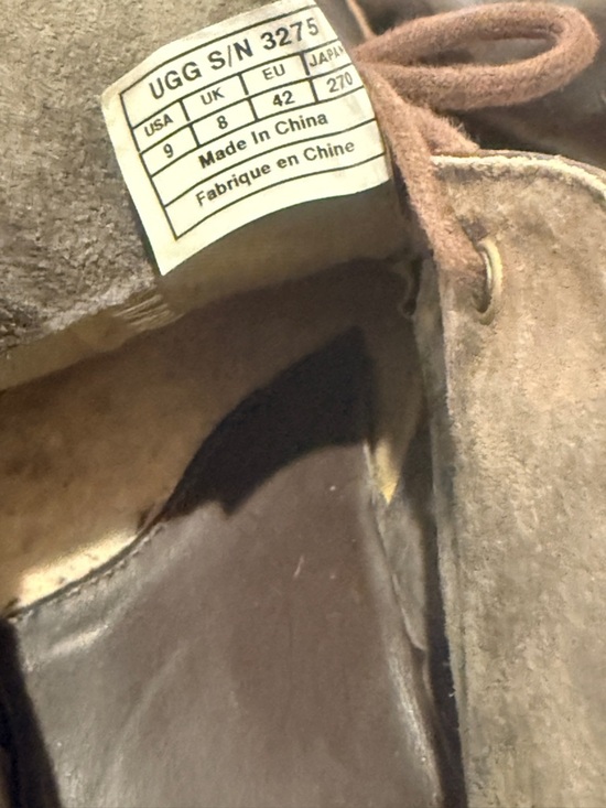 UGG Men’s Brown Leather Chukka Boots main image 6
